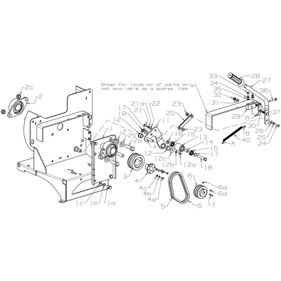 Plate Assembly for Masport MC900
