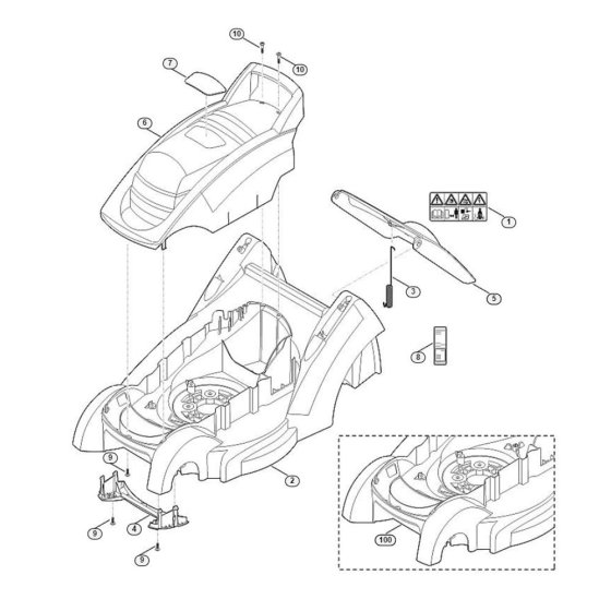 Housing Assembly for Stihl/Viking