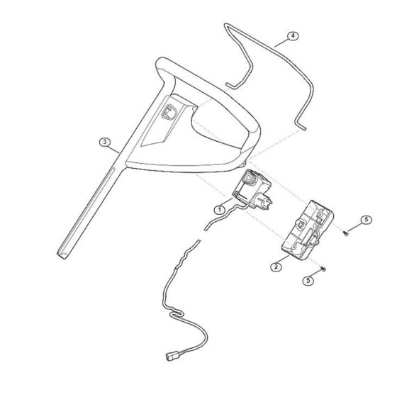 Handle Upper Part for Viking ME 339.0 C