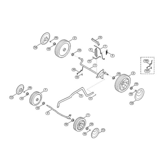 Chassis for Viking ME 443.1