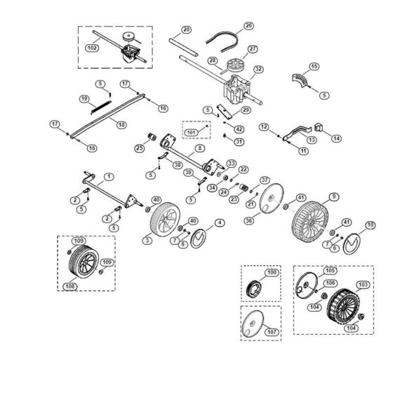 Chassis for Viking ME 455