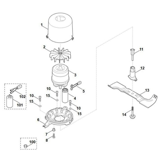 Engine Blade Assembly