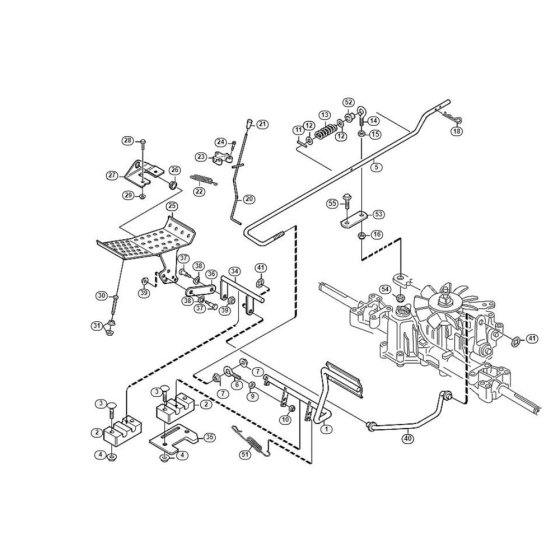 Brake, Clutch for Stihl/Viking MF 460