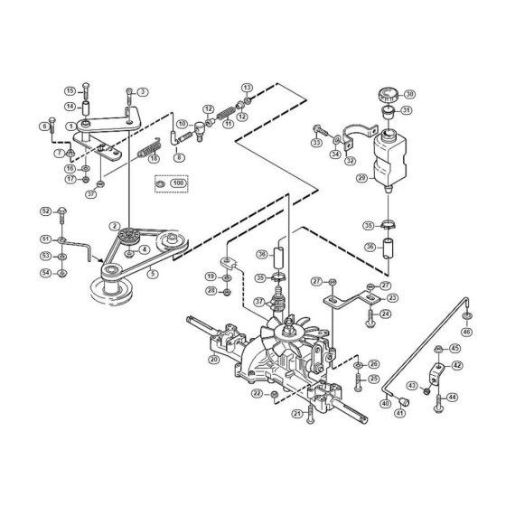 Transmission for Stihl/Viking MF 880