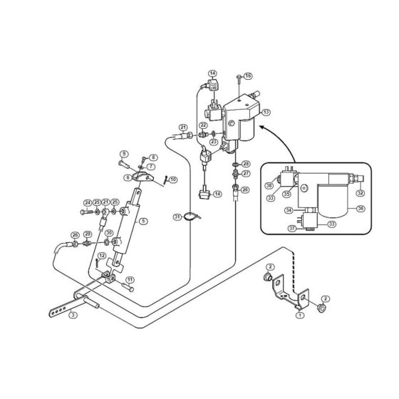 Lifting Device for MF 890 PRO