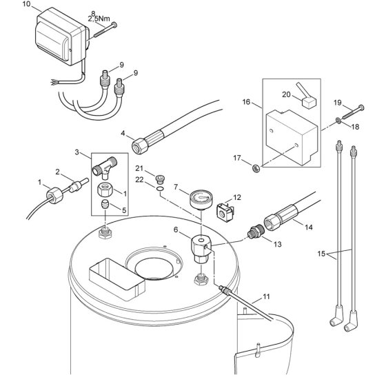 Ignition Assembly for Nilfisk