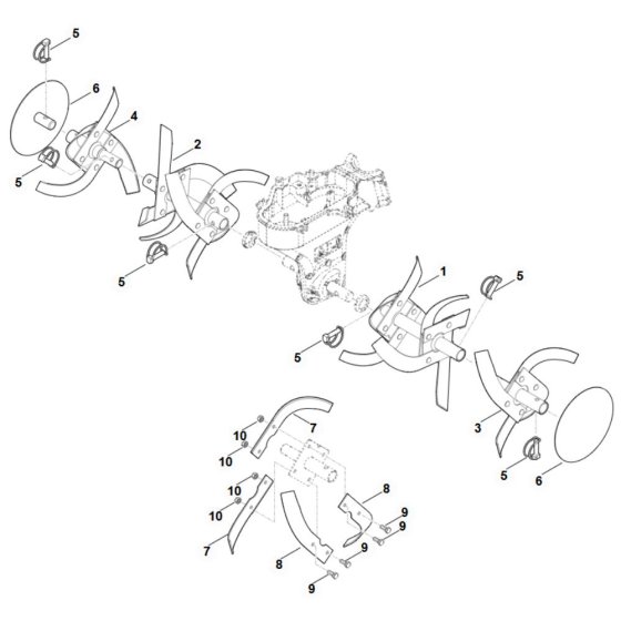 Ho Assembly for Stihl MH 585