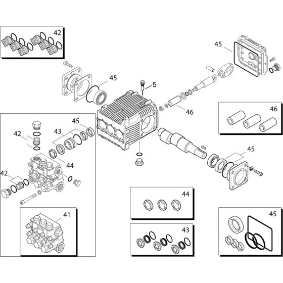 Pump Assembly for Nilfisk
