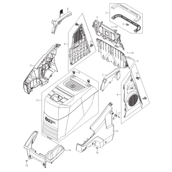 Cabinet for Nilfisk MH 6P