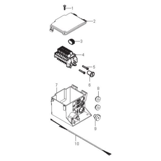 Electric Box for Nilfisk Washer