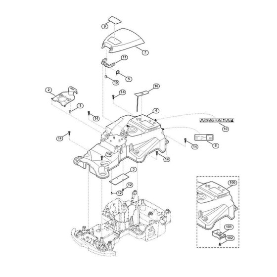 Housing Upper Part Assembly