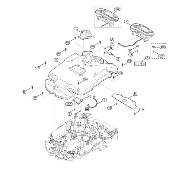 Housing Upper Part Assembly