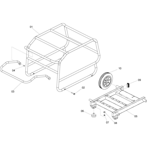 Chassis Assembly for Belle Midi