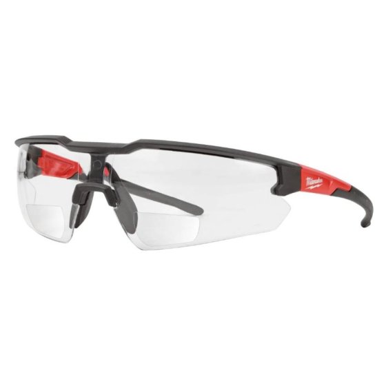 Milwaukee Clear Safety Glasses (+1.0) - 1 Piece