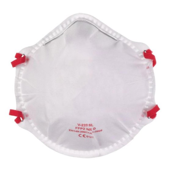 Milwaukee FFP2 Respirator - 20Piece