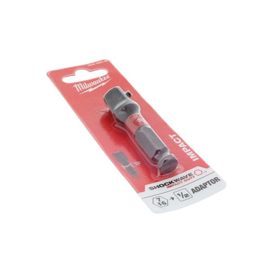 Milwaukee 7/16" Hex to 1/2" Square Drive Impact Adaptor - OEM No. 4932480586