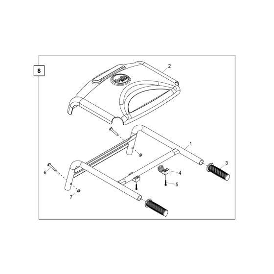 Handle Assembly for Belle Minimix