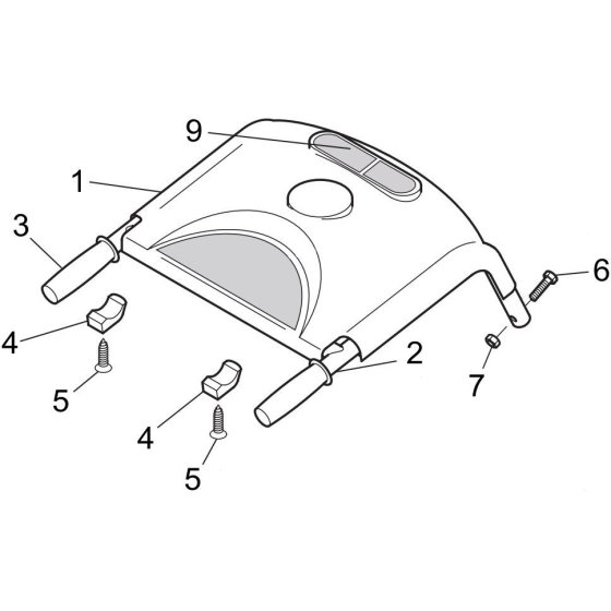 Belle Minimix Handle Assembly