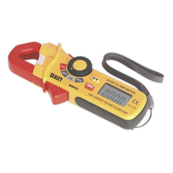 Mini AC/DC Clamp Meter Sealey Part No. MM405