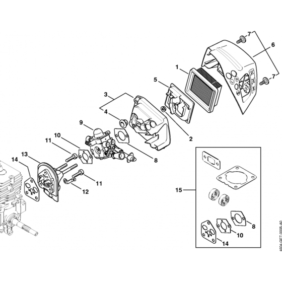 Air Filter & Space Flange