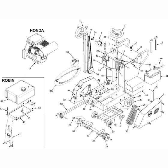 Main Assembly for CFS600