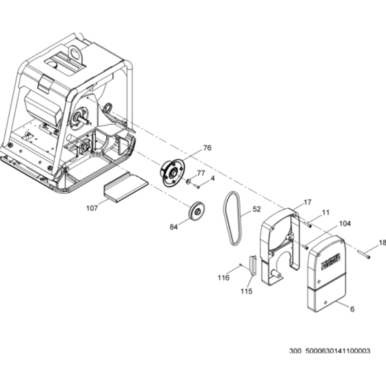 Beltguard/Clutch Assembly
