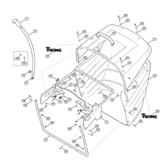 Grass Catcher Bag for Mowers