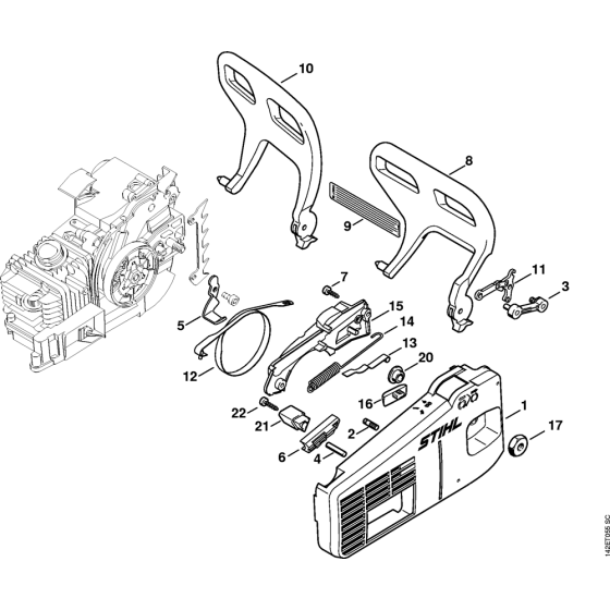 Chain Sprocket Cover for Stihl