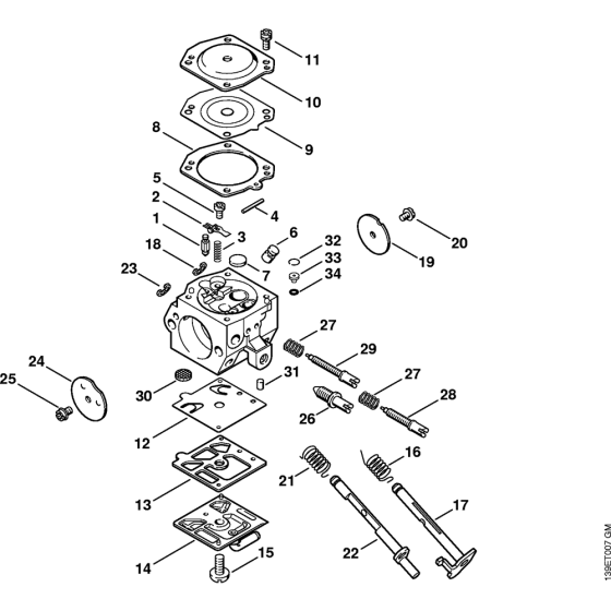 Carburetor HD-5 for Stihl Chainsaws