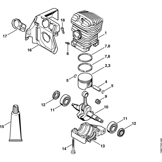 Cylinder 029 Assembly