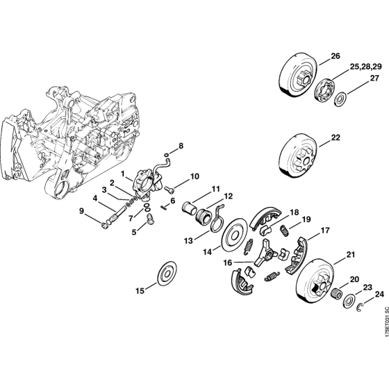 Oil Pump & Clutch Assembly