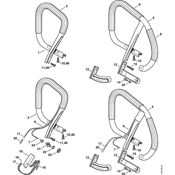 Handlebar & Heating Element