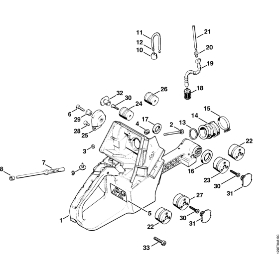 Tank Housing & AV-System
