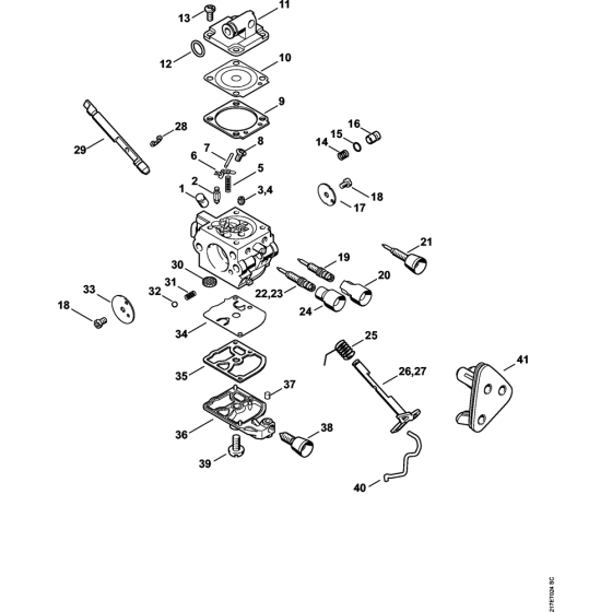 Carburetor Assembly for Stihl Chainsaws