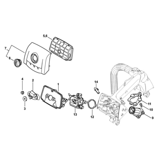 Air Filter & Manifold for Stihl