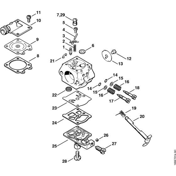 Carburetor WT-426 Assembly