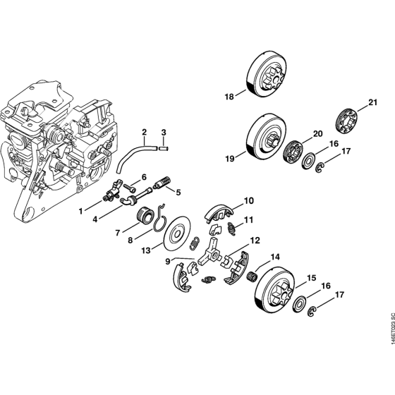 Oil Pump & Clutch Assembly