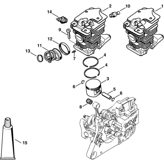 Cylinder Assembly for MS280
