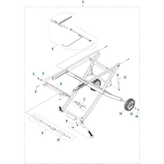 Stands Assembly for MS 360 G