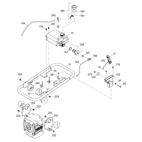 Guide Handle for Wacker MS62