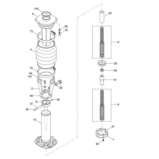 Guide Cylinder Assembly