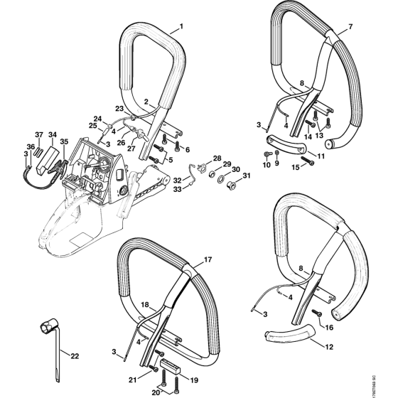 Handlebar Heating Assembly