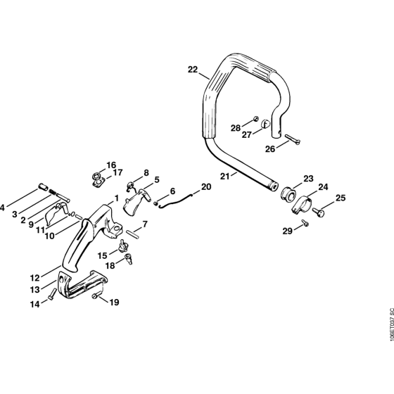 Handle & Handlebar Assembly