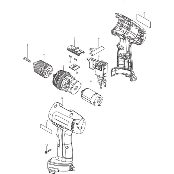 Main Assembly for Makita MT063SK3