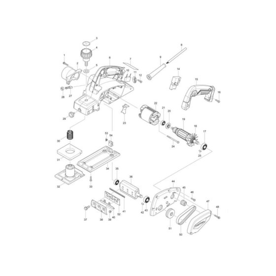 Makita MT191 Planer Assembly