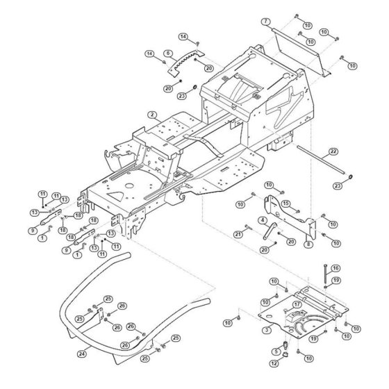 Frame for Stihl/Viking Mowers