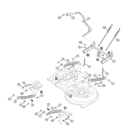 Height Adjustment for Mowers
