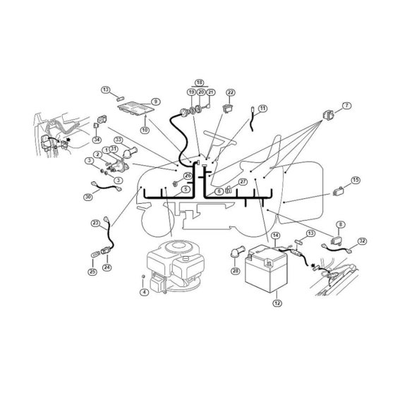 Electric Equipment for MT 585