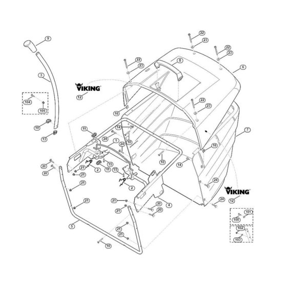 Grass Catcher Bag for Mowers