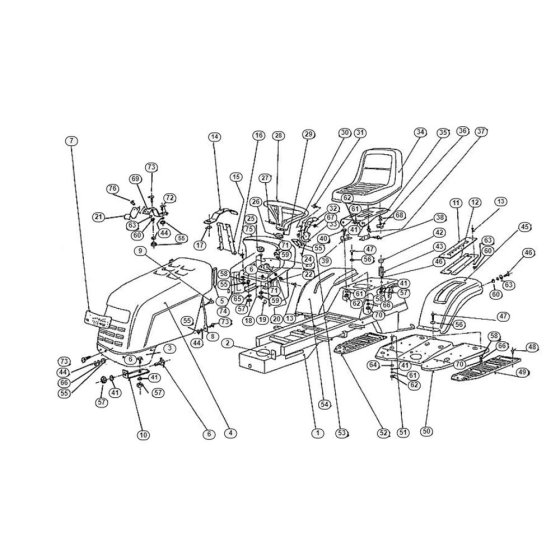 Hood Assembly for MT 640